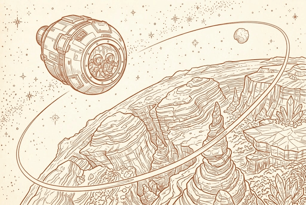 Arrivée et premières observations