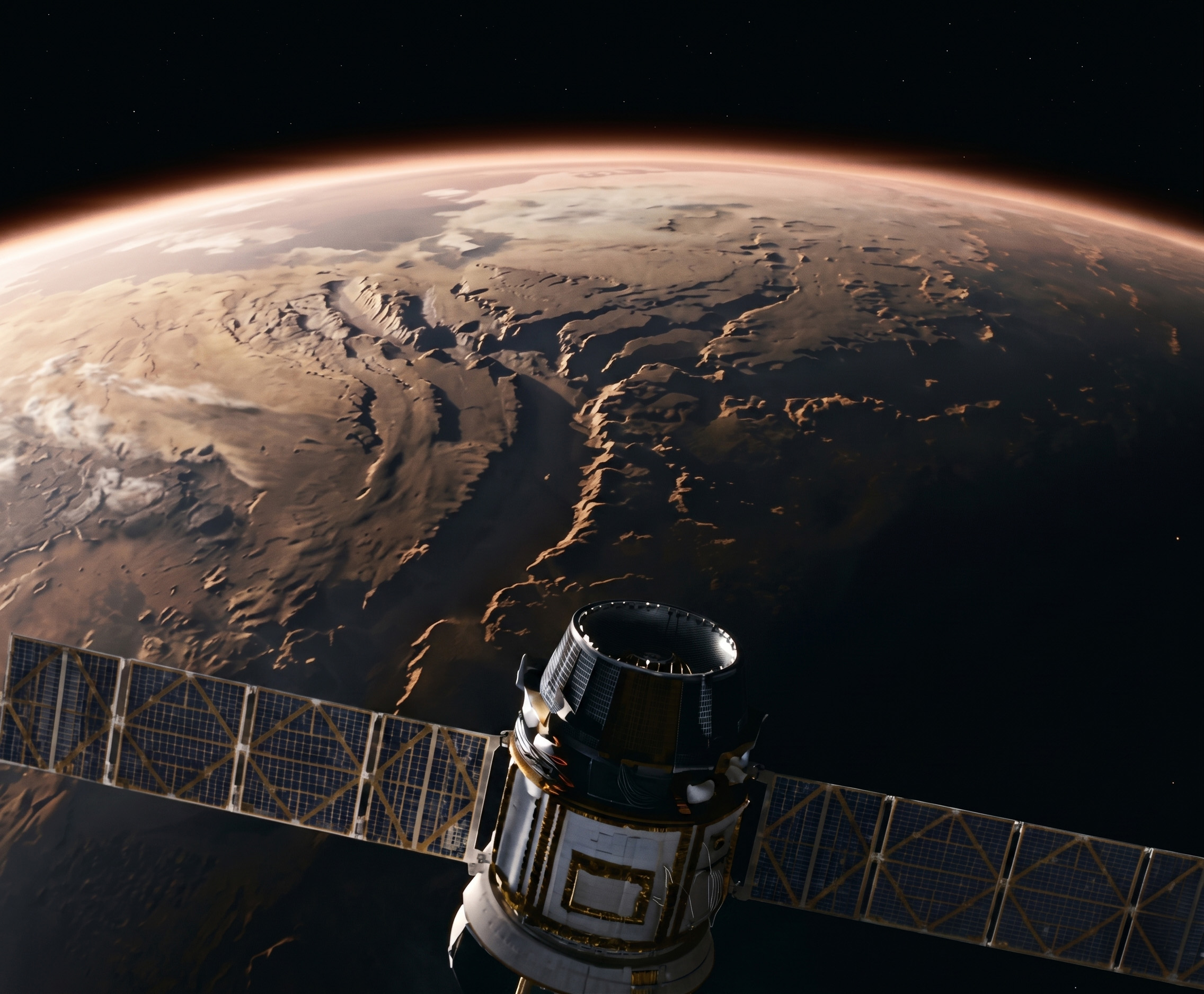 Sonde d'observation en approche